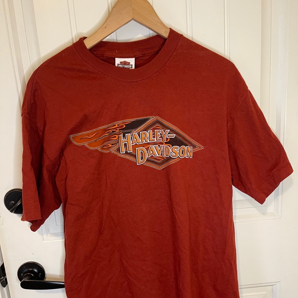 Harley Davidson short sleeve shirt size large